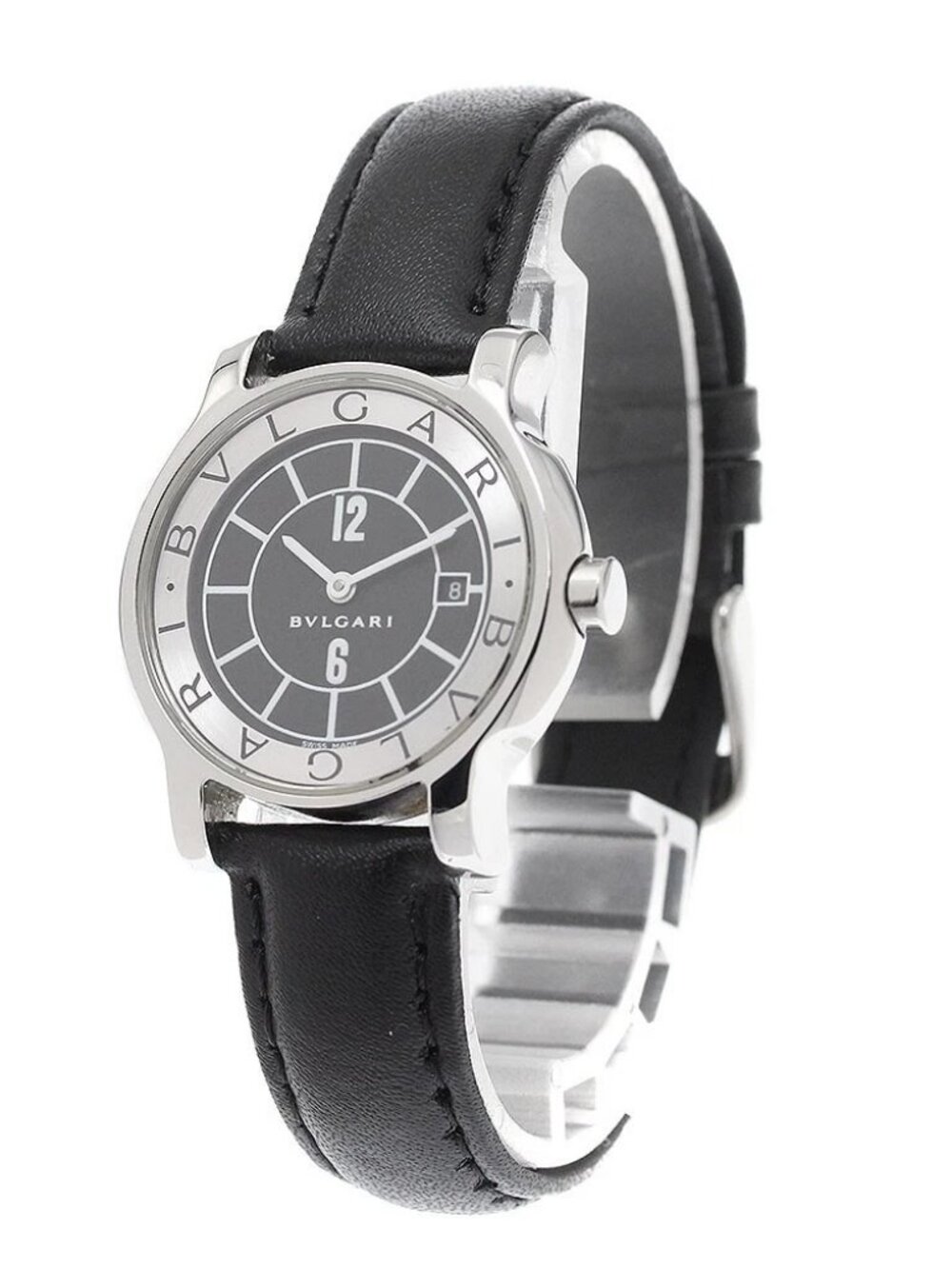 BVLGARI Solo tempo ST29S Date black Dial Quartz Ladies Watch_943035